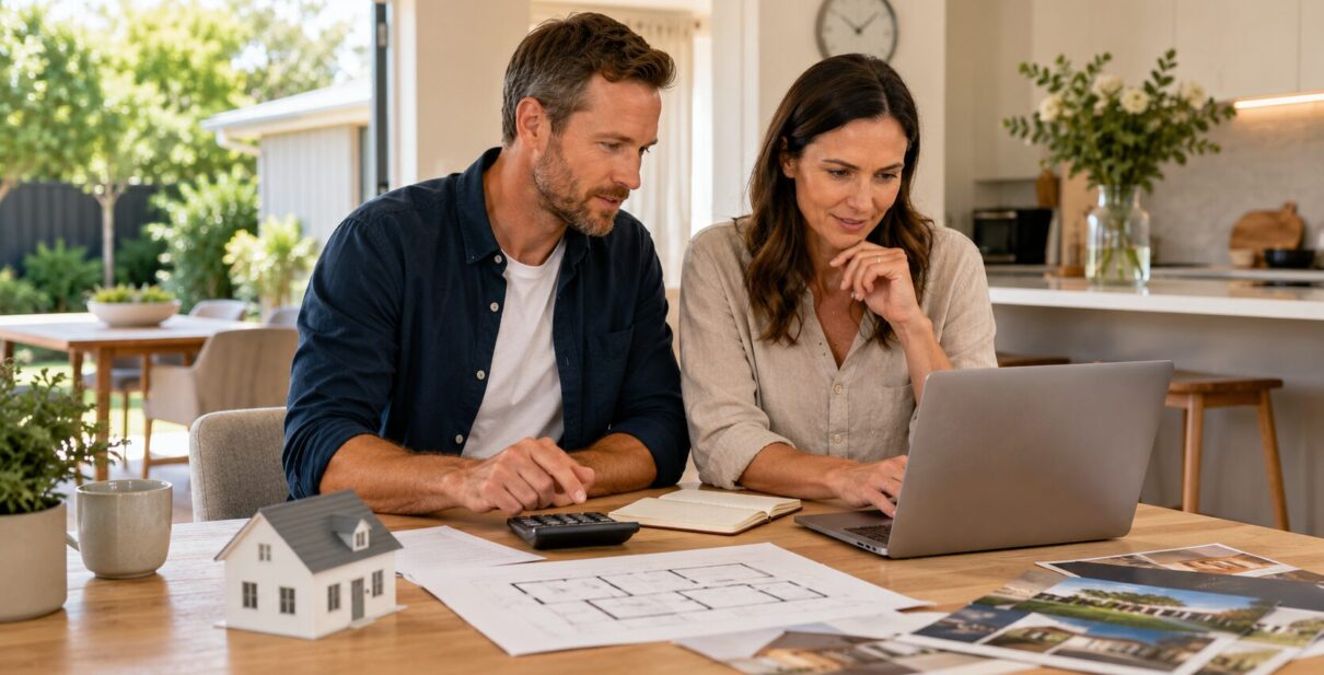 looking at properties online