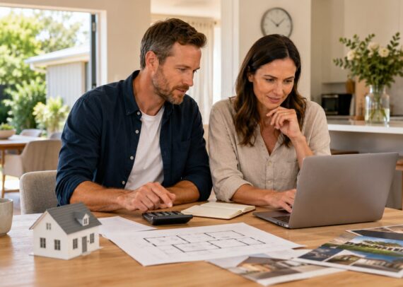 looking at properties online